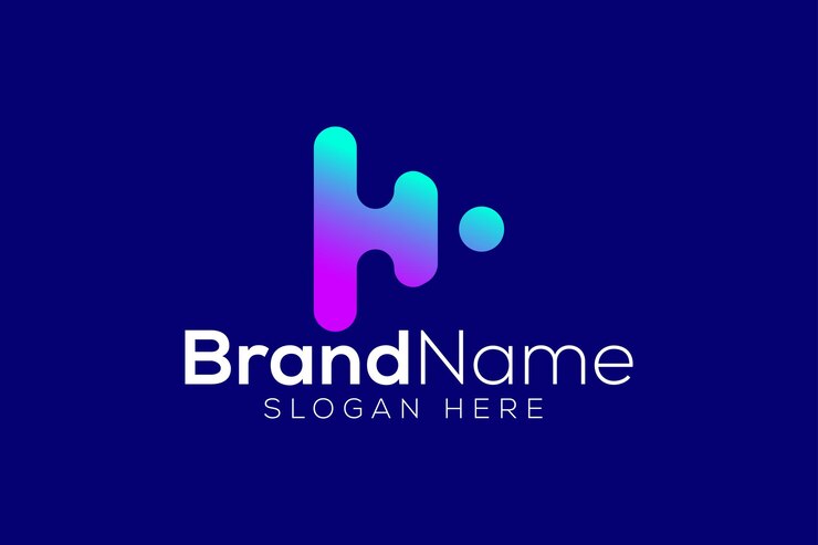 Vector diseño de logotipo vectorial de juego de letras h mínimas y profesionales