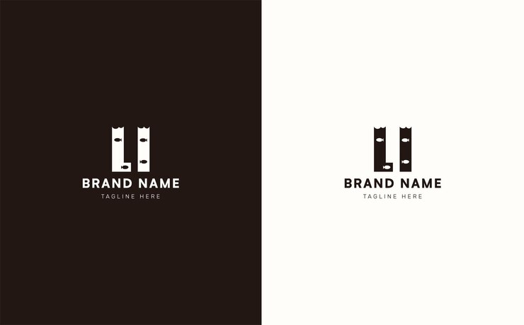 Vector diseño del logotipo vectorial de letras li