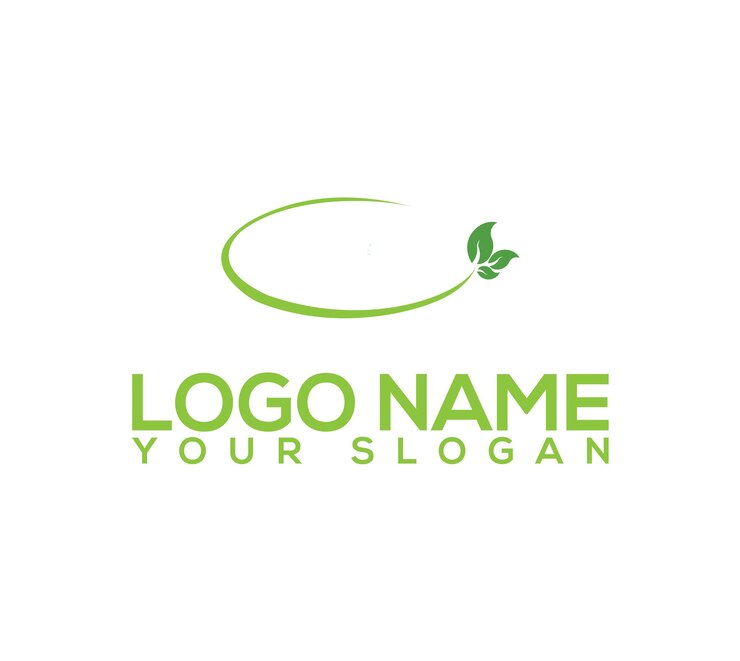 Diseño de logotipo vectorial de logotipo de alimentos orgánicos orgánicos gratis