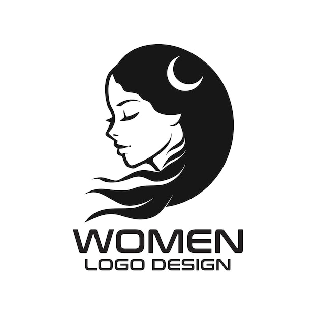 Diseño de logotipo vectorial para mujeres