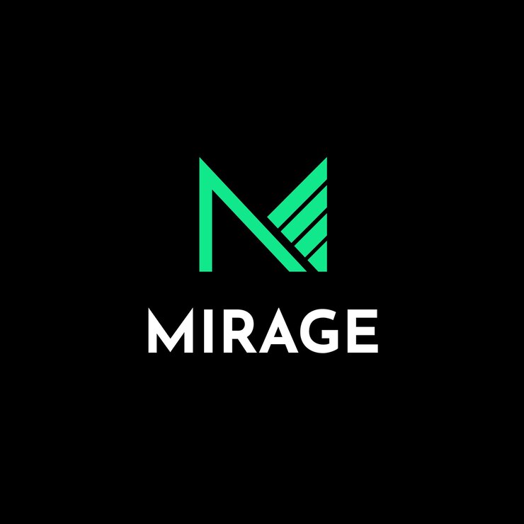 Diseño de logotipo vectorial plano con logotipo de letra M inicial