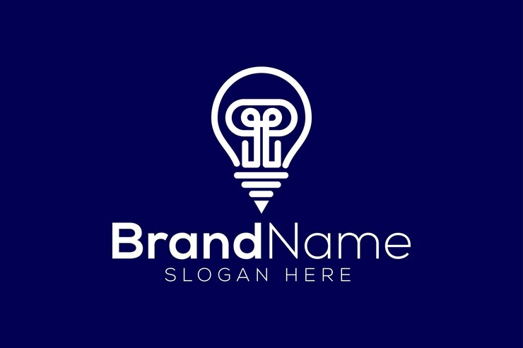 Vector diseño de logotipo vectorial de tecnología de bombillas de letra t mínimas y profesionales