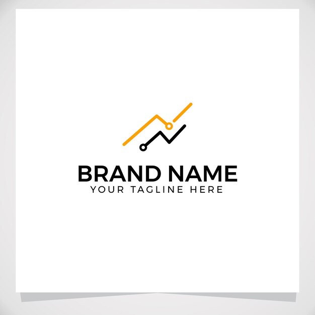 Diseño de logotipo vectorial de tecnología moderna N