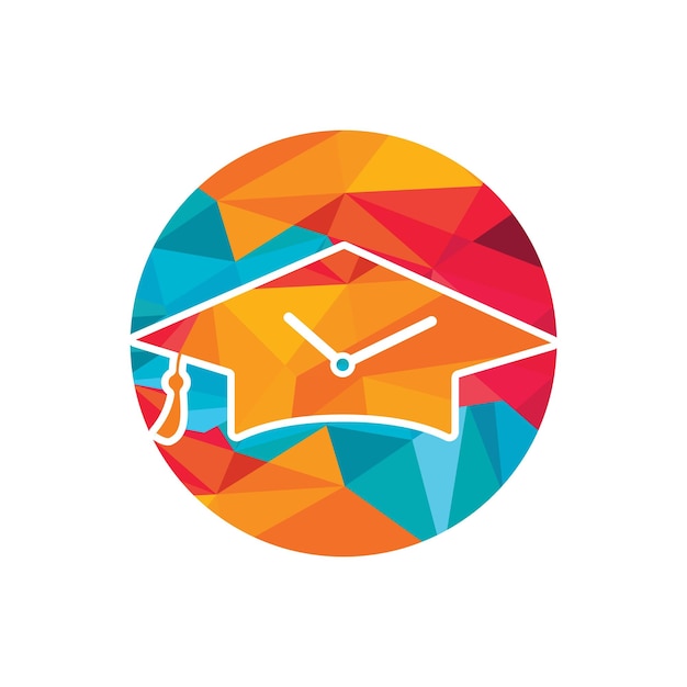 Diseño de logotipo vectorial de tiempo de estudio