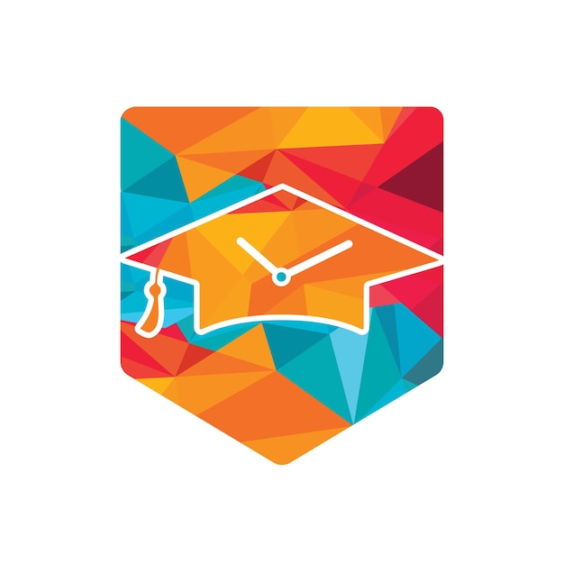 Diseño de logotipo vectorial de tiempo de estudio