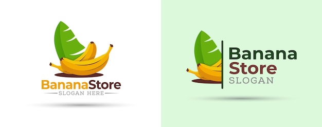 Diseño del logotipo vectorial de la tienda de frutas
