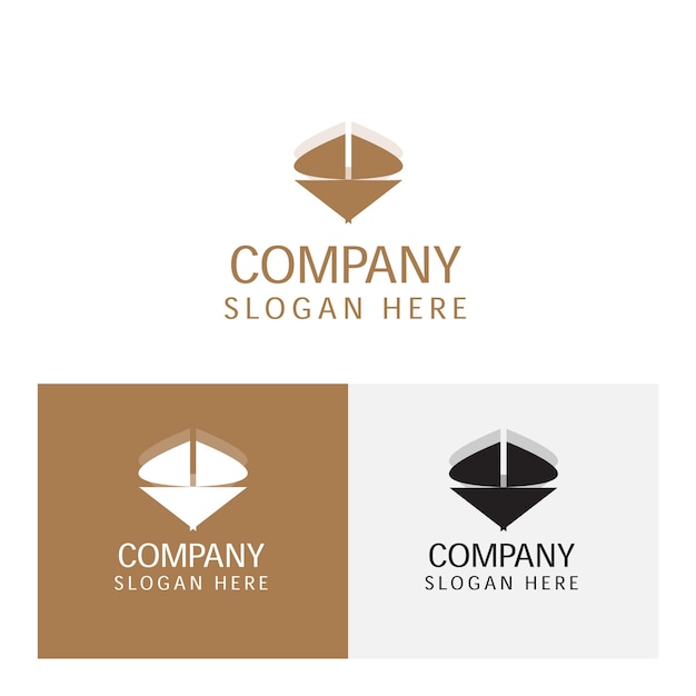 diseño de logotipo vectorial con varios colores
