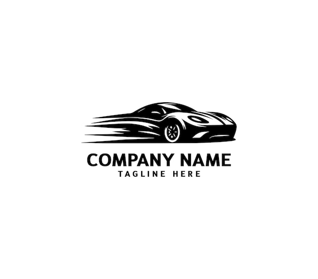 Diseño de logotipo de velocidad vectorial de automóviles Logotipo de automóviles de carreras de velocidad Logotipo de coches rápidos Logotipo de autos deportivos