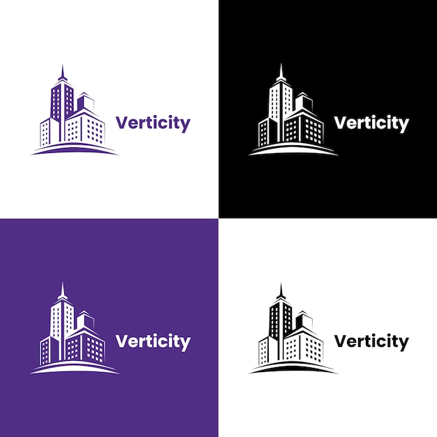 Diseño del logotipo de Verticity