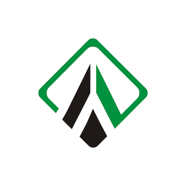 Diseño del logotipo de la vía correcta para la planificación financiera