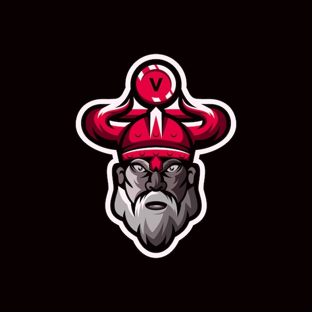 Diseño de logotipo vikingo