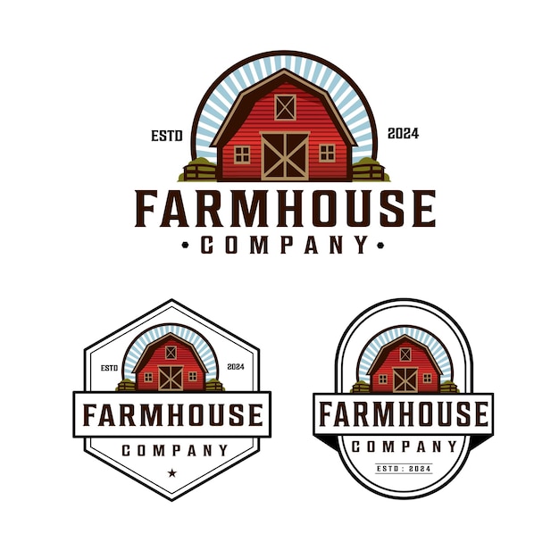 diseño de logotipo vintage con archivo vectorial editable