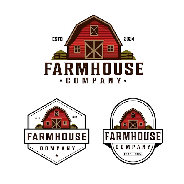 diseño de logotipo vintage con archivo vectorial editable