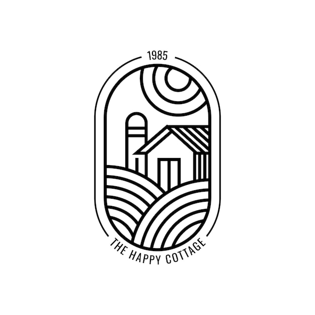 Diseño de logotipo vintage