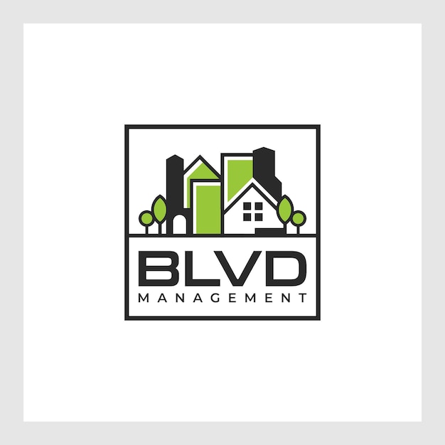 Diseño de logotipo de vivienda