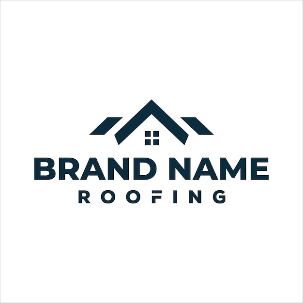 diseño de logotipo de viviendas para techos