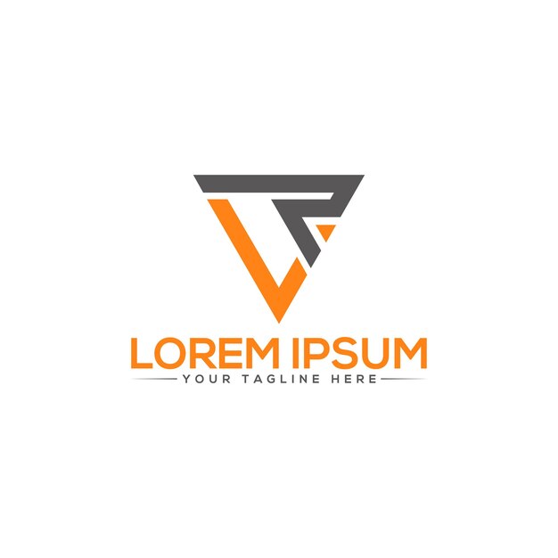 Diseño de logotipo VR Letter Diseño de logotipo único y moderno Diseño de logotipo único
