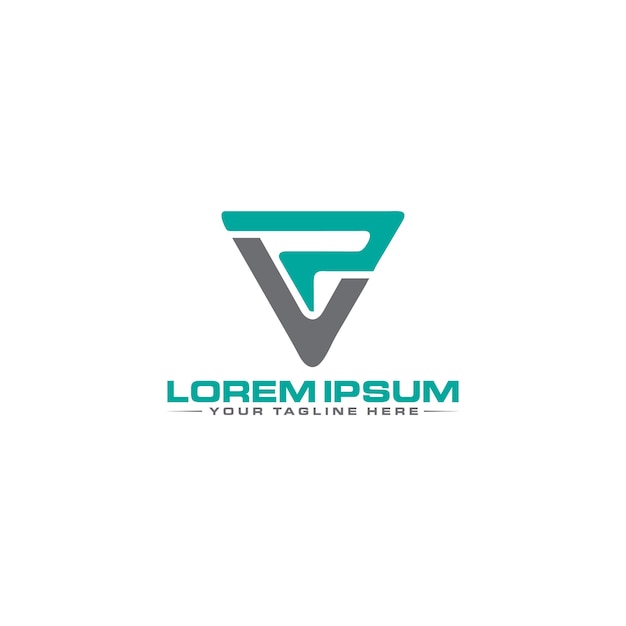 Diseño de logotipo VR Letter Diseño de logotipo único y moderno Diseño de logotipo único