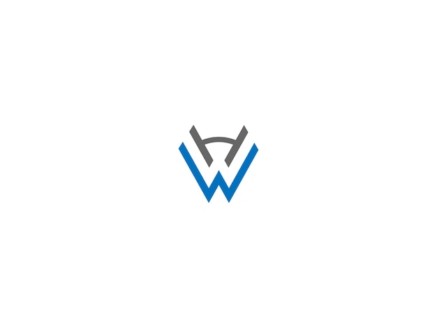 diseño de logotipo WH