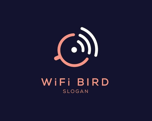 Diseño de logotipo wi-fi vector template de logotipo wi-fi logotipo de red