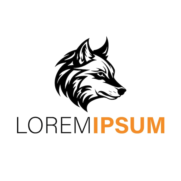 Diseño del logotipo de Wolf 6