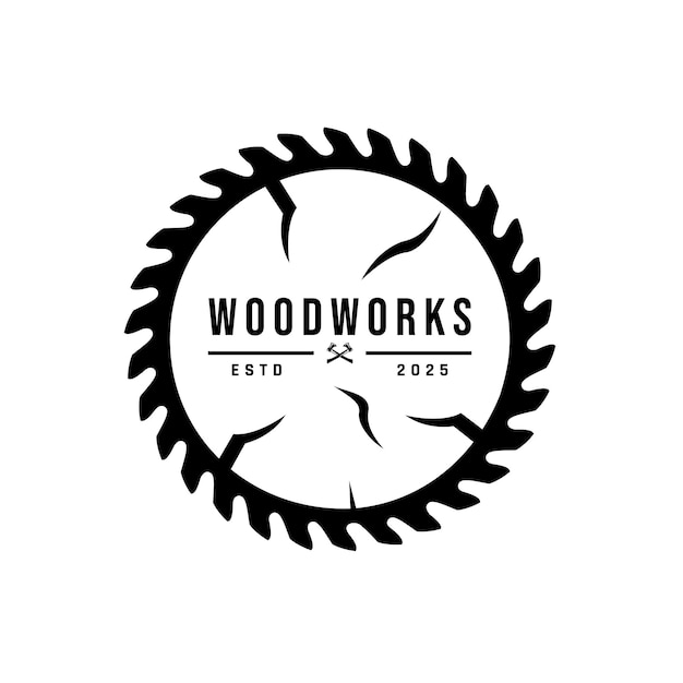 Diseño del logotipo de Woodworks