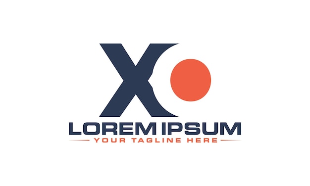 Diseño de logotipo XO Letter Diseño de logotipo creativo y profesional