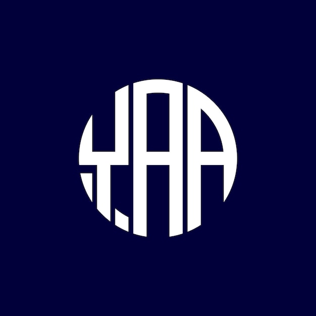 diseño del logotipo de yaa circle