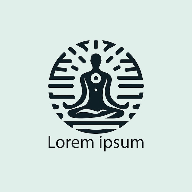 Un diseño de logotipo de yoga para su marca