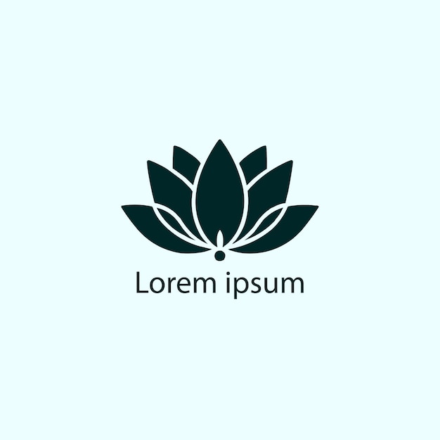 Un diseño de logotipo de yoga.