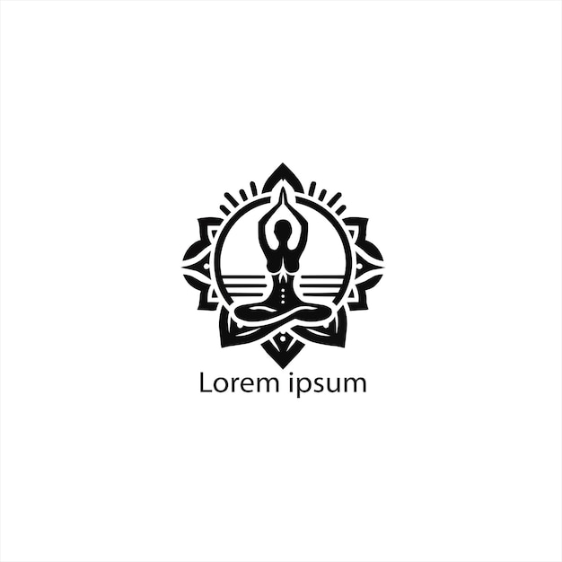 Diseño de un logotipo de yoga