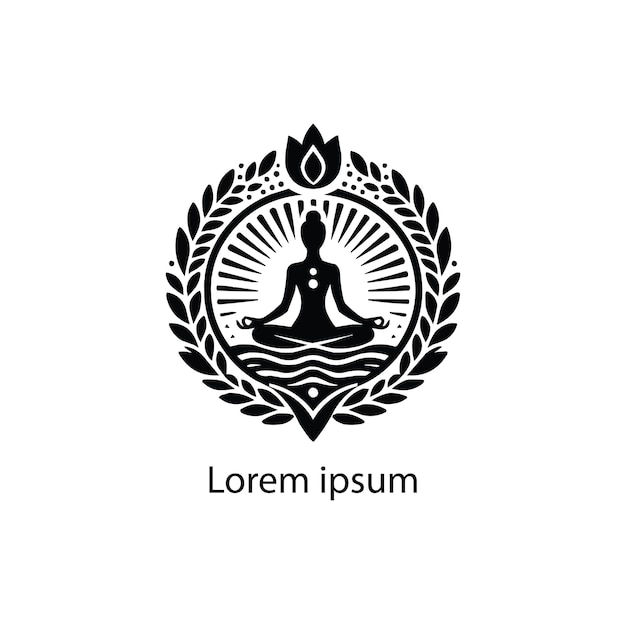 Diseño De Logotipo De Yoga
