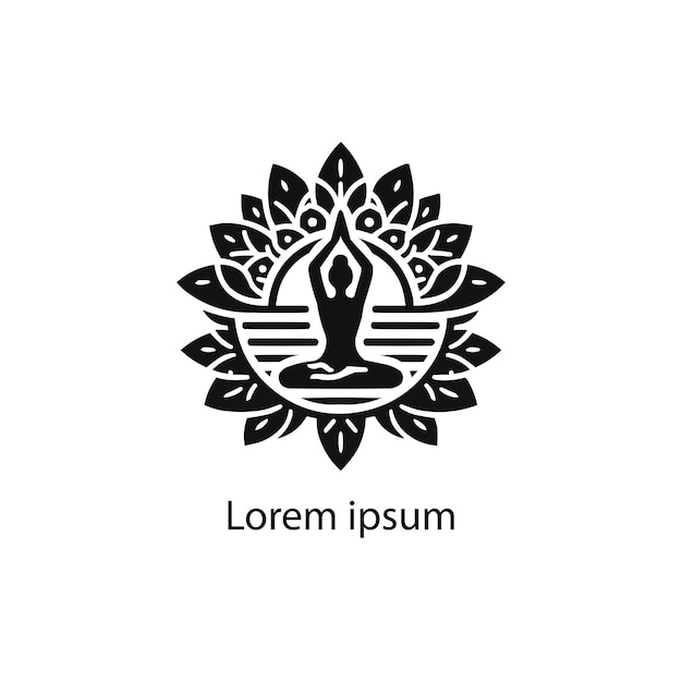 Diseño De Logotipo De Yoga