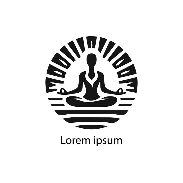 Diseño De Logotipo De Yoga