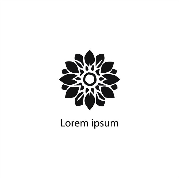 un diseño de logotipo de yoga