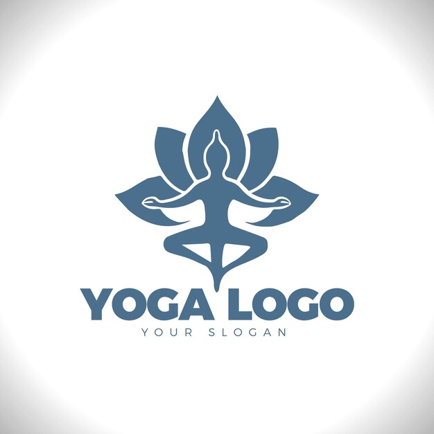 Diseño del logotipo de yoga