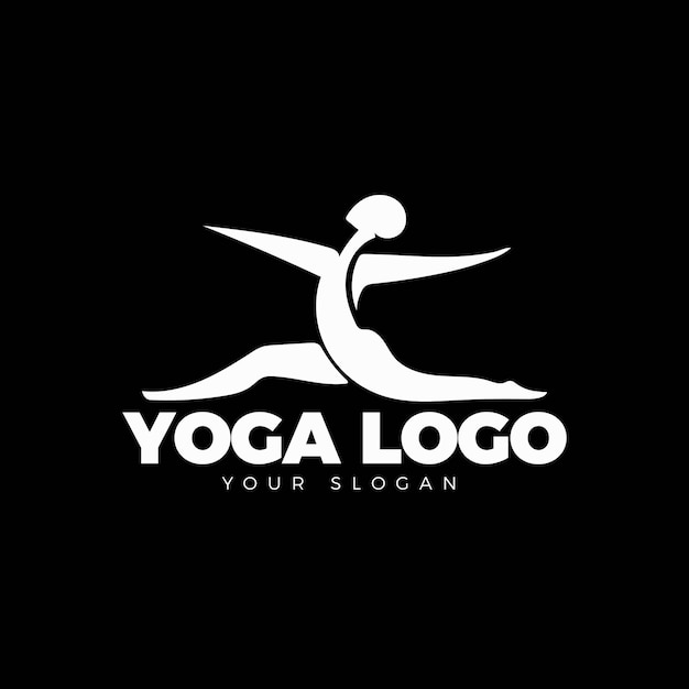 Diseño del logotipo del yoga