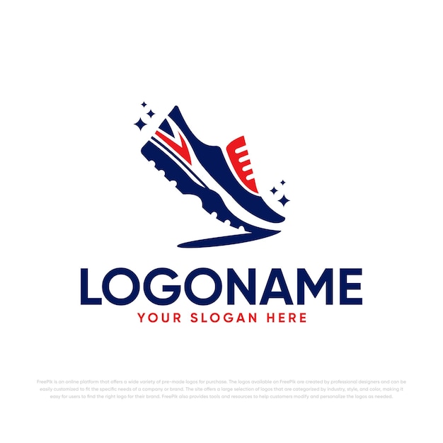 Diseño de logotipo de zapatos