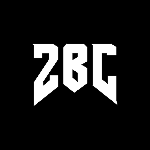 Diseño de logotipo de ZBC para una empresa de tecnología ZBC diseño de logotipo combinación de colores blanco y negro ZBC logotipo ZBC vector ZBC diseño ZBC icono ZBC alfabeto ZBC tipografía logotipo diseño