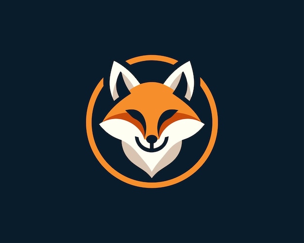 Diseño de logotipo de zorro