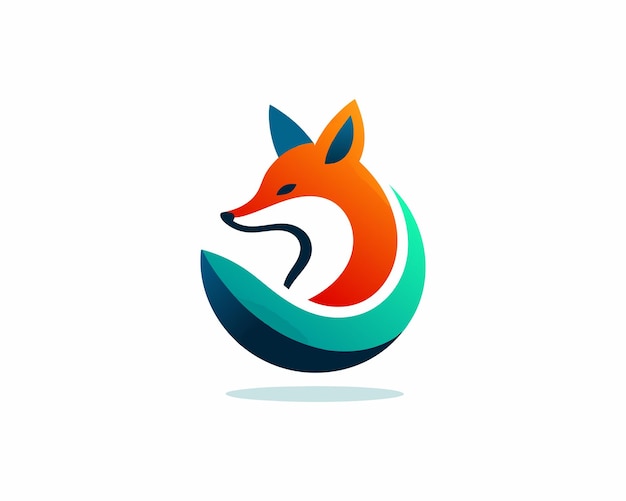 Diseño de logotipo de zorro