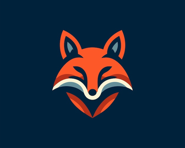 Diseño de logotipo de zorro