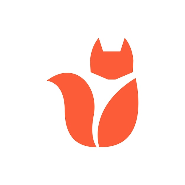 Diseño de logotipo de zorro