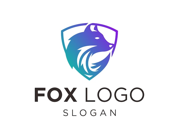 Diseño de logotipo de zorro