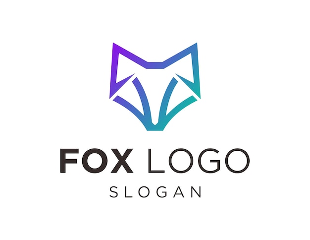 Diseño de logotipo de zorro