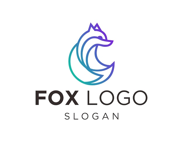 Diseño de logotipo de zorro