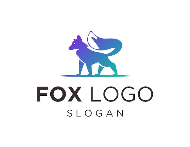 Diseño de logotipo de zorro