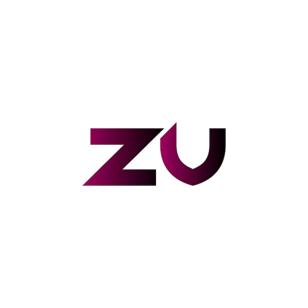 Vector diseño del logotipo zv