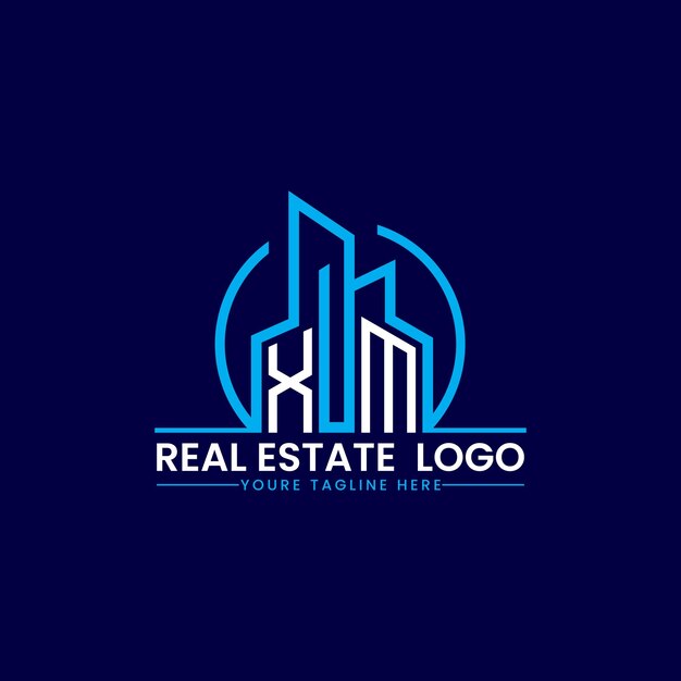 Diseño de logotipos para bienes raíces y construcción