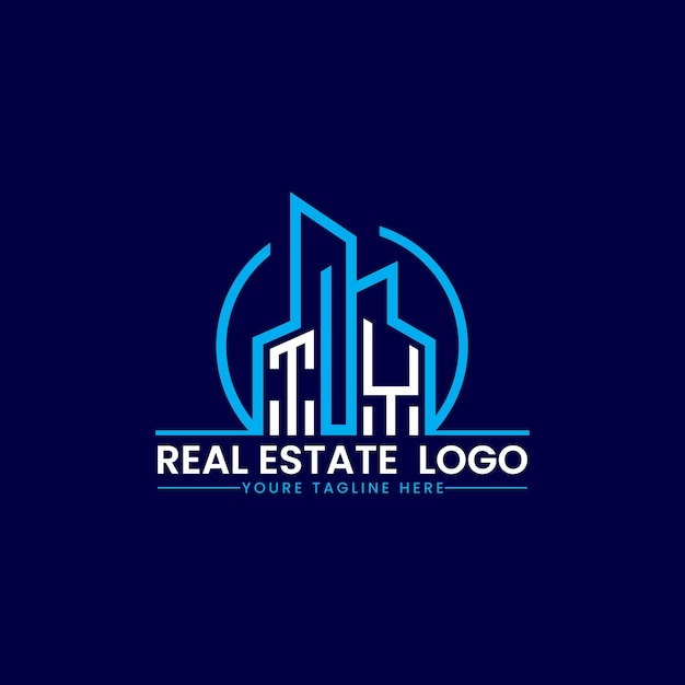 Diseño de logotipos para bienes raíces y construcción